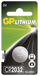 GP Batteries GP eldobható lítium akkumulátor CR2032, 1 db-os kiszerelésben