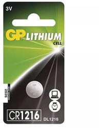 GP Batteries GP eldobható lítium akkumulátor CR1216, 1 darabos kiszerelésben