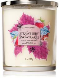 Bath & Body Works Strawberry Snowflakes lumânare parfumată 227 g