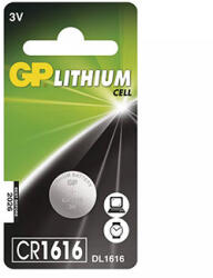 GP Batteries GP eldobható lítium akkumulátor CR1616, 1 darabos kiszerelésben