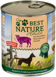  Best Nature 12x800g Best Nature Dog Adult Bárány, burgonya & petrezselyem gabonamentes nedves kutyatáp