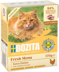 Bozita 6x370g Bozita falatok Sterilised csirke szószban nedves macskatáp