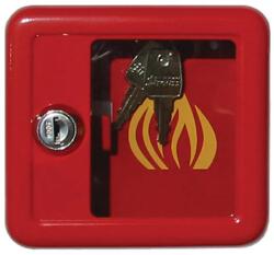 Strauss Metal Kulcsszekrény vészkulcs tartó STRAUSS 11, 8x2, 5x12, 7cm piros - rovidaruhaz