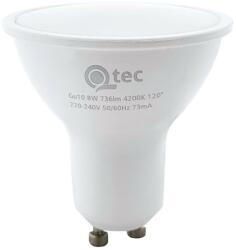 Baterie Centrum LED Izzó Qtec GU10/8W/230V 4200K BC0528 (BC0528)