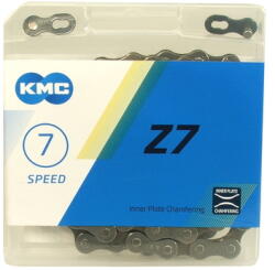 KMC Z-7 kerékpárlánc, 6, 7-es rendszerekhez, dobozos