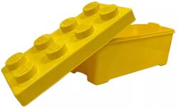 LEGO® 10696box - LEGO sárga színű tároló doboz alj+tető (10696box)