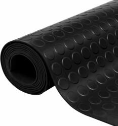 vidaXL Csúszásgátló pöttyös gumi padlószőnyeg 5 x 1 m (141175)