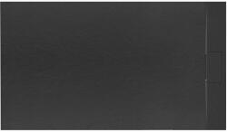Rea Cadita dus dreptunghiulara negru Rea Bazalt 80x120 cm (5902557387663)