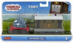 Mattel Thomas și prietenii: Locomotivă motorizată - Toby (HTN30) Trenulet