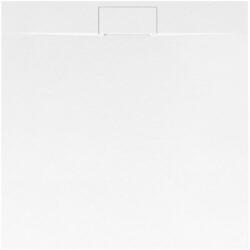 Rea Cadita dus patrata alb Rea Bazalt 90x90 cm (5902557387694)