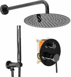 Rea Coloana de dus cu baterie termostatata incastrata negru Rea Lungo (5902557391738)