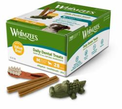 WHIMZEES Whimzees Mix Box Dental Treats M, 28 buc