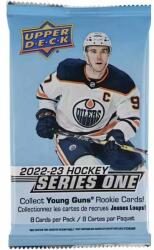 Upper Deck 2022/23 Upper Deck Series 1 Hockey Retail Kártyacsomag (B1405)
