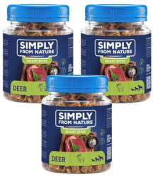 Simply from Nature Smart Bites Szarvas falatkák kutyáknak 3x130 g