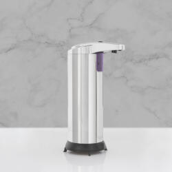 Vog & Arths - Dozator automat de săpun lichid - 220 ml- stand alone, cu baterie, crom lucios (51122A)