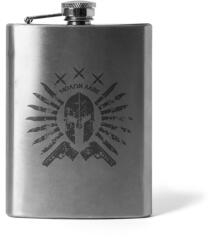 DRAGOWA Гравирана плоска бутилка Ares 210 ml (36420)