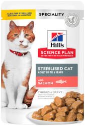 Hill's Hill's SP Feline Young Adult Sterilised Salmon 85 g (plic)