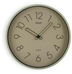 Versace Ceas de Perete Versa Galben Plastic Cuarț 4 x 30 x 30 cm