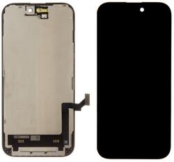 Apple iPhone 15 lcd kijelző és érintőpanel, fekete (Soft OLED, IC csere támogatással)
