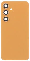 Samsung S921 Galaxy S24 akkufedél (hátlap) kamera lencsével és ragasztóval, narancs, sandstorm orange (OEM)