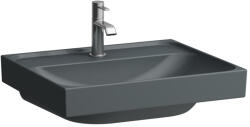 Laufen MEDA Mosdó, 55 cm, túlfolyónyílás nélkül, egy csaplyukkal, Matt Grafit H8101127581111 (H8101127581111)