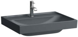 Laufen MEDA Mosdó, 60 cm, túlfolyónyílás nélkül, egy csaplyukkal, Matt Grafit H8101137581111 (H8101137581111)