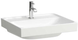 Laufen MEDA Mosdó, 55 cm, csiszolt alsó felülettel, túlfolyónyílás nélkül, egy csaplyukkal, Matt Fehér H8161127571111 (H8161127571111)