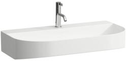 Laufen SONAR Mosdótál, alsó felülete csiszolt, túlfolyónyílás nélkül, egy csaplyukkal, Fehér H8163440001111 (H8163440001111)