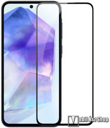 Nillkin SAMSUNG Galaxy A35 5G, A55 5G, NILLKIN AMAZING CP+PRO üvegfólia, 9H, 0, 3mm, Teljes, Fekete