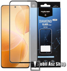 MyScreen Xiaomi Redmi Note 13 Pro 5G, Poco X6 5G, MYSCREEN DIAMOND GLASS LITE EDGE üvegfólia, 9H, Teljes, Fekete (MD8066 DGLFG)