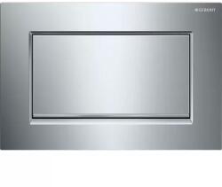 GEBERIT Sigma10 Square Működtetőlap, fény. króm/szálcs (115.893.KY.1)