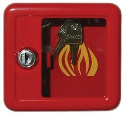 Strauss Metal Kulcsszekrény vészkulcs tartó STRAUSS 11, 8x2, 5x12, 7cm piros (SM020601) - homeofficeshop