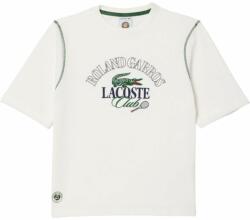 Lacoste Női póló Lacoste Roland Garros Edition Cotton T-Shirt - white