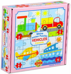 Dohány Puzzle Az első kirakóm 4 db-os járművek (109147) (DD500-1)