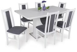 Alíz asztal Félix székkel - 6 személyes étkezőgarnitúra