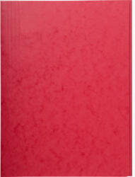 Exacompta pólyás mappa (A4, 400g) piros (56403E)