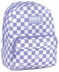 Derform BackUP ovis hátizsák lányoknak, pepita - levendula