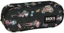 DERFORM BackUP tolltartó lányoknak, ovális, cipzáras, fashion girl