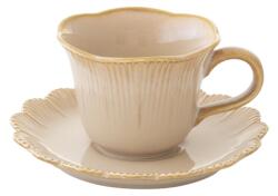 Easy Life Porcelán kávéscsésze szett - 110ml - Fleuri terracotta