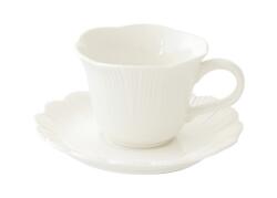 Easy Life Porcelán kávéscsésze szett - 110ml - Fleuri white