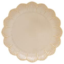 Easy Life Porcelán lapostányér 26cm, Fleuri terracotta