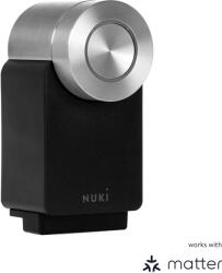  Nuki Intelligens elektronikus zár Smart Lock Pro 4. generáció, Matter támogatás, fekete
