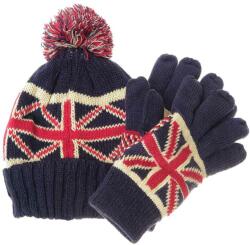  Căciulă și mănuși de iarnă Anglia (Mănuși tricotate și căciulă) (0369E6)