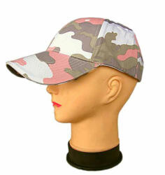 TifanTEX Șapcă PINK roz (Șapcă de camuflaj cu cozoroc) (0346E5)