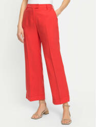Olsen Pantaloni din material 14002165 Roșu Straight Fit