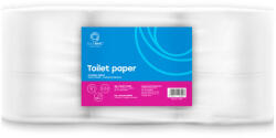  Toalettpapír 2 rétegű közületi átmérő: 19 cm 100 % cellulóz 180 m/tekercs 12 tekercs/csomag_Bluering®_20C180P hófehér (COR49651)