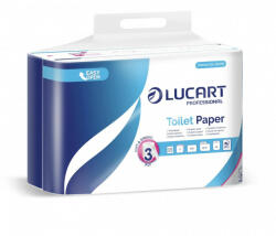  Toalettpapír 3 rétegű 140 lap/tekercs 100 % cellulóz hófehér 24 tekercs/csomag 3.24 Strong Lucart_811C78 (COR46019)