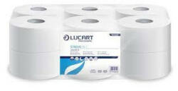  Toalettpapír 2 rétegű közületi átmérő: 19 cm 100 % cellulóz 12 tekercs/karton 19 J Strong Lucart_812202J hófehér (COR43948)