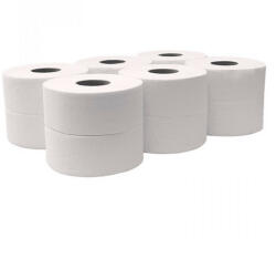  Toalettpapír 2 rétegű közületi átmérő: 26 cm 6 tekercs/karton Millena fehérített (COR41776)