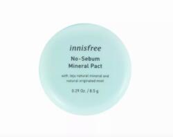 Innisfree No Sebum Mineral Pact - Préselt Ásványi Mattító Púder 8, 5g